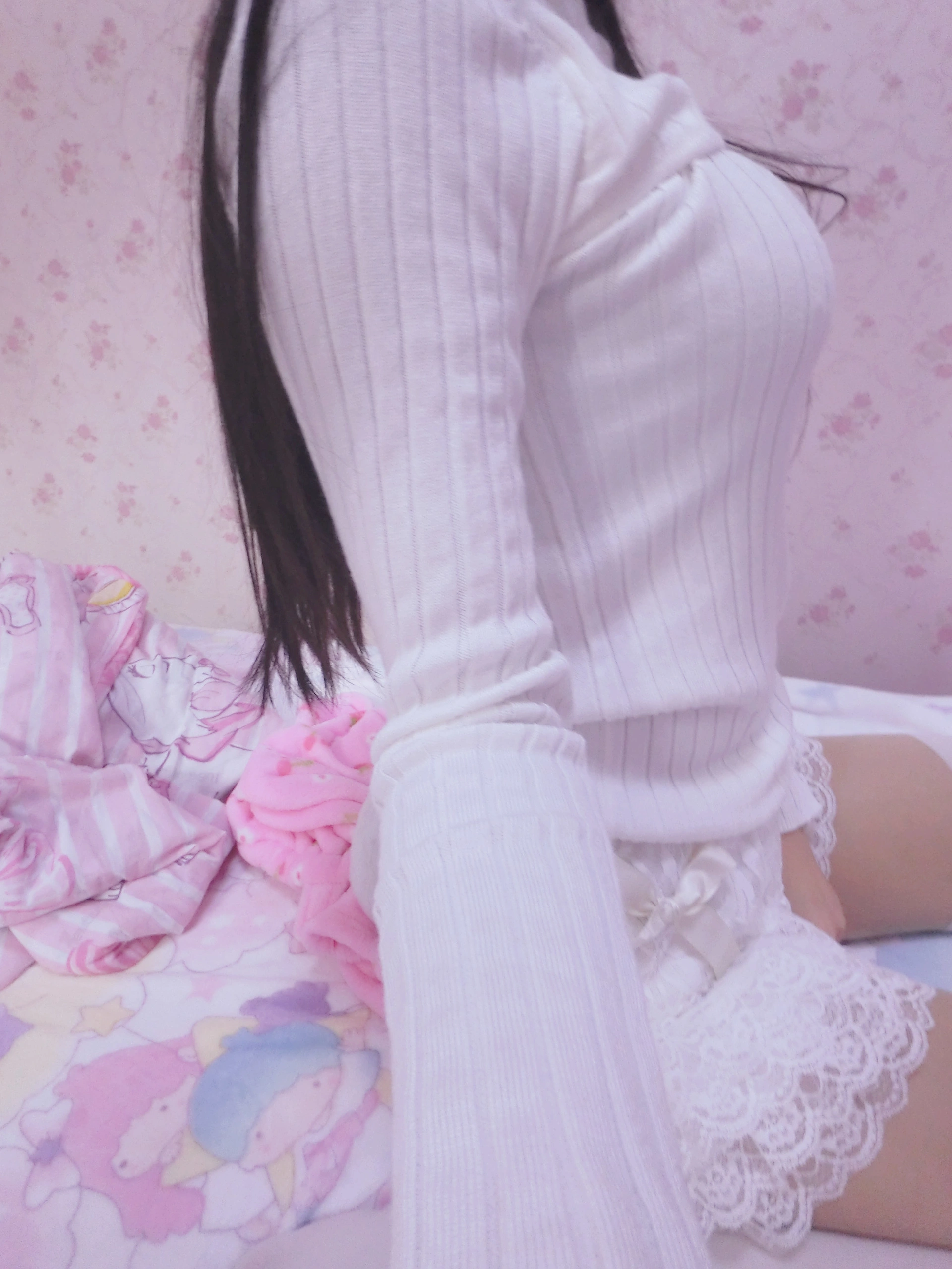 双马尾少女赛高酱 - NO.65 开胸毛衣 1