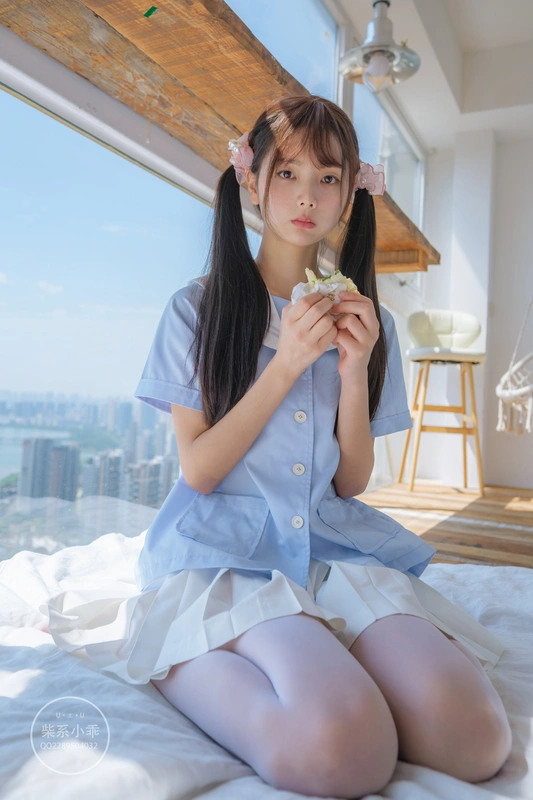 晴空01 白丝双马尾jk - 稚乖画册