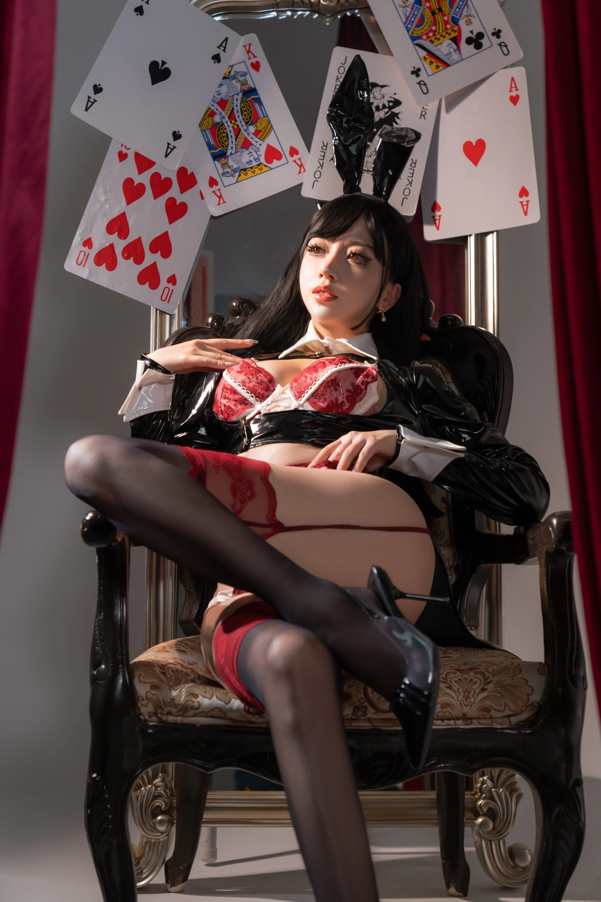 过期米线线喵 - NO.144 生日贺图 兔女郎 2